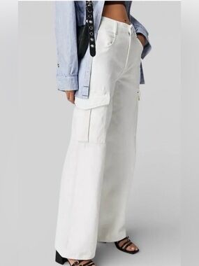 Agolde Minka High-Rise Wide Leg Cargo Pants